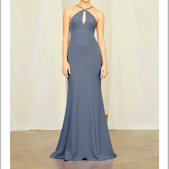 Amsale Dresses | Amsale - Naya - Bridesmaid Dress - French Blue (Size 6) | Color: Blue | Size: 6 | Megandority's Closet Amsale Dresses | Amsale - Naya - Bridesmaid Dress - French Blue (Size 6) | Color: Blue | Size: 6 | Megandority's Closet